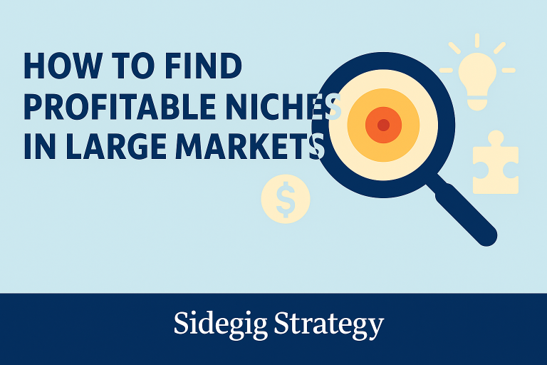 How to Find Profitable Niches in Large Markets